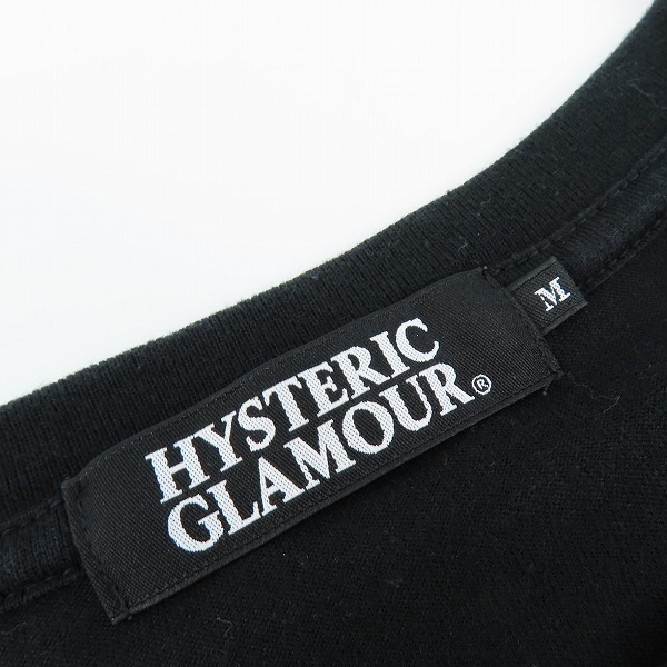 実際に弊社で買取させて頂いたHYSTERIC GLAMOUR/ヒステリックグラマー スカル プリント Tシャツ 0202CT25 Mの画像 2枚目