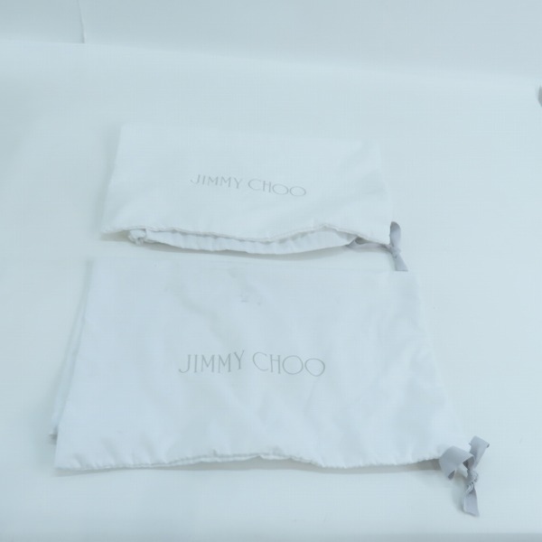 実際に弊社で買取させて頂いたJIMMY CHOO/ジミーチュウ DIAMOND/ダイヤモンド クリアソール スニーカー シルバー/40.5の画像 7枚目