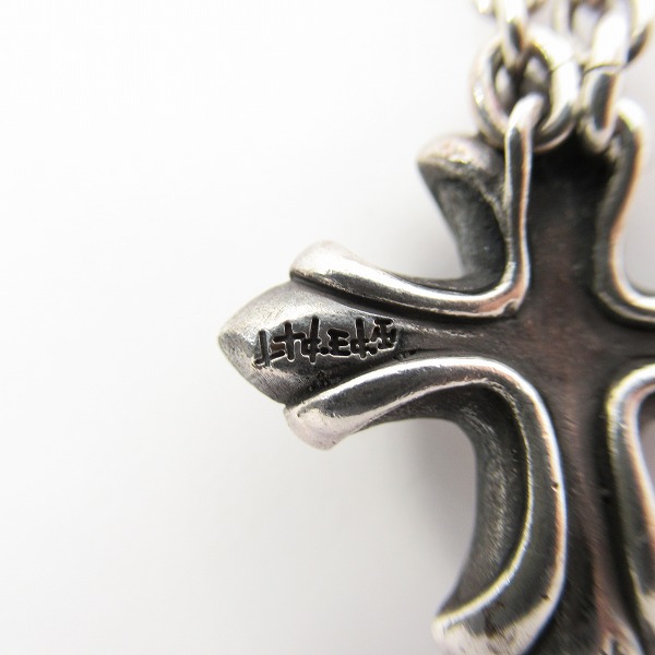 実際に弊社で買取させて頂いたBloody Mary/ブラッディマリー クリスマス限定 ルビー付クロスネックレス の画像 4枚目