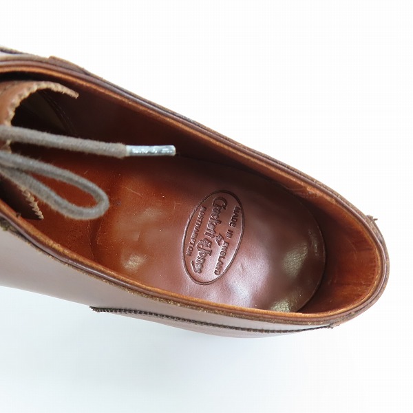 実際に弊社で買取させて頂いたCROCKETT&JONES/クロケットアンドジョーンズ STAMFORD/スタンフォード 9780-11B/6.5Dの画像 4枚目