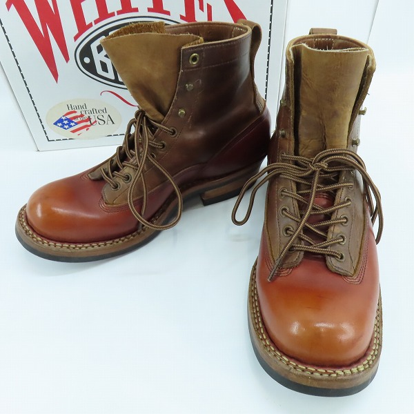 実際に弊社で買取させて頂いたWHITES BOOTS/ホワイツブーツ レースアップブーツ/8.5E