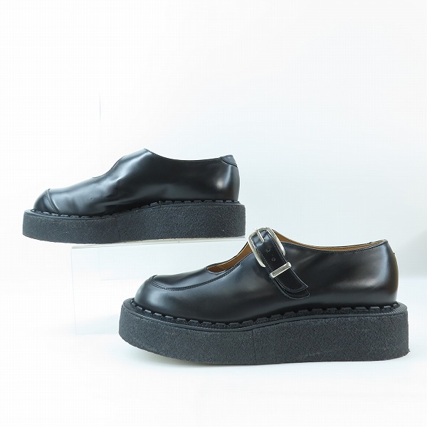 実際に弊社で買取させて頂いたCOMME des GARCONS HOMME PLUS×GEORGE COX/コムデギャルソンオムプリュス×ジョージコックス ドレスシューズ PK-K102-001/9の画像 3枚目