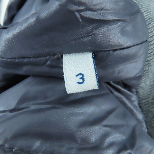 実際に弊社で買取させて頂いたMONCLER/モンクレール ANTOINE/アントワーヌ 素材切替ダウンジャケット 3の画像 3枚目