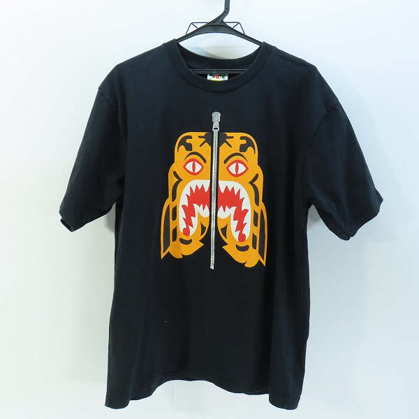 実際に弊社で買取させて頂いたA BATHING APE/アベイシングエイプ FUNTHERA MILITIA COLOR CAMO TIGER TEE タイガー Tシャツ L