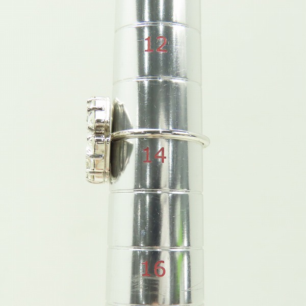 実際に弊社で買取させて頂いたCELINE/セリーヌ デイジーリング FSM2213/54/14号の画像 9枚目