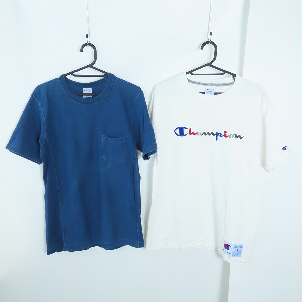 実際に弊社で買取させて頂いたChampion/チャンピオン 半袖Tシャツ/カットソー/2点セット