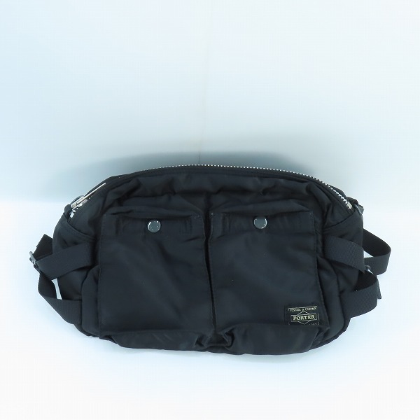 実際に弊社で買取させて頂いたPORTER/ポーター TANKER/タンカー 2WAY ウエストバッグ/ショルダーバッグ ブラック