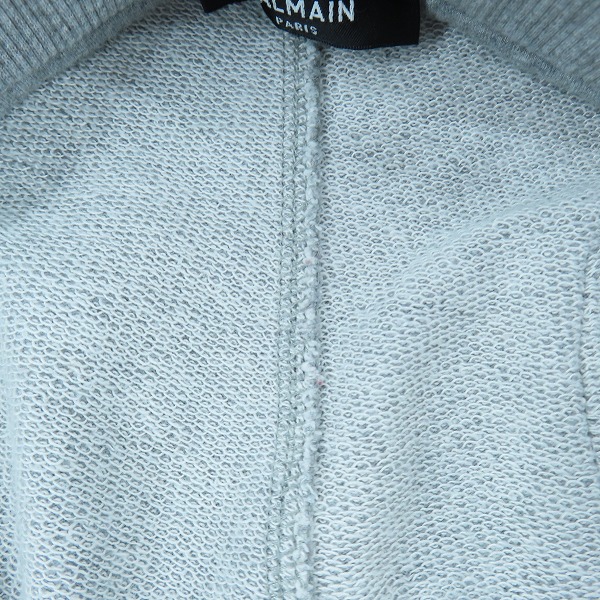 実際に弊社で買取させて頂いたBALMAIN/バルマン ロゴ スウェット ハーフパンツ/ショートパンツ/Mの画像 8枚目