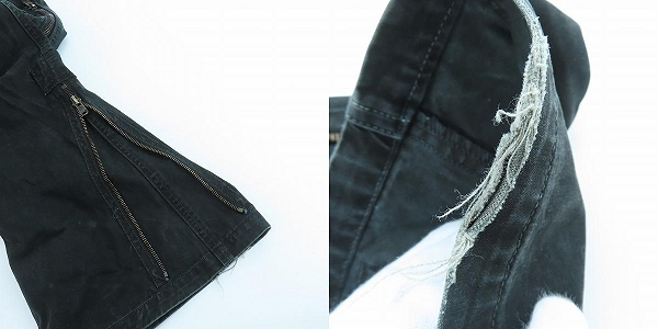 実際に弊社で買取させて頂いたkiminori morishita/キミノリモリシタ ジップ 装飾 カーゴパンツ 7747-324-1/ 5/48の画像 9枚目