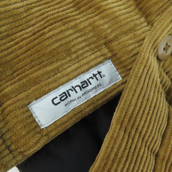 実際に弊社で買取させて頂いたCarhartt/カーハート WHITSOME SHIRT JAC コーデュロイ ジャケット/XXLの画像 4枚目