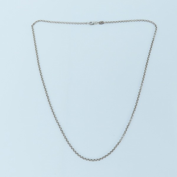 実際に弊社で買取させて頂いたCHROME HEARTS/クロムハーツ ロールチェーン/ネックチェーン ネックレス 20inchの画像 7枚目