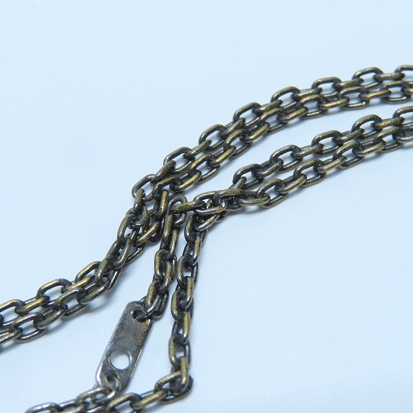 実際に弊社で買取させて頂いたLOUIS VUITTON/ルイヴィトン PENDANT CHAIN LV NECKLACE ネックレス M00317の画像 8枚目