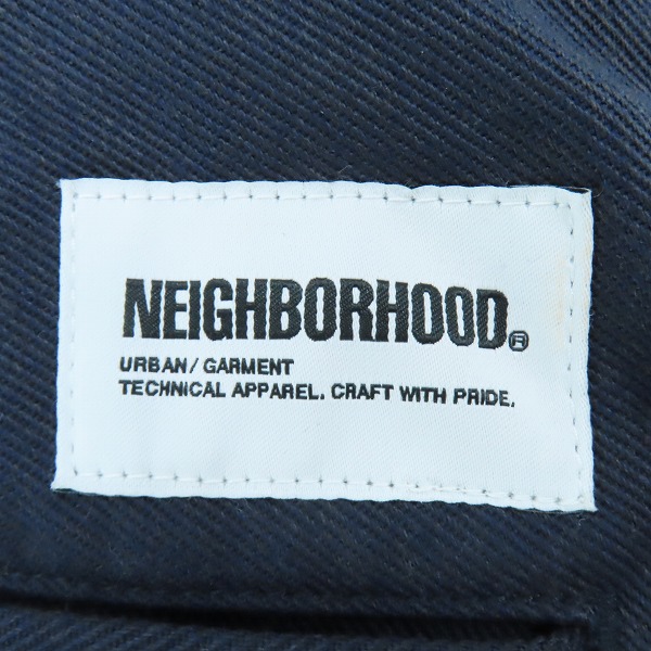 実際に弊社で買取させて頂いたNEIGHBORHOOD/ネイバーフッド WP WIDE PANTS ワークパンツ 241SPNH-PTM02/Mの画像 6枚目