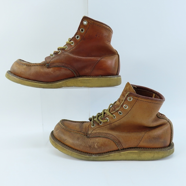 実際に弊社で買取させて頂いたRED WING/レッドウィング 半円犬タグ 875 アイリッシュセッター/7.5Eの画像 3枚目