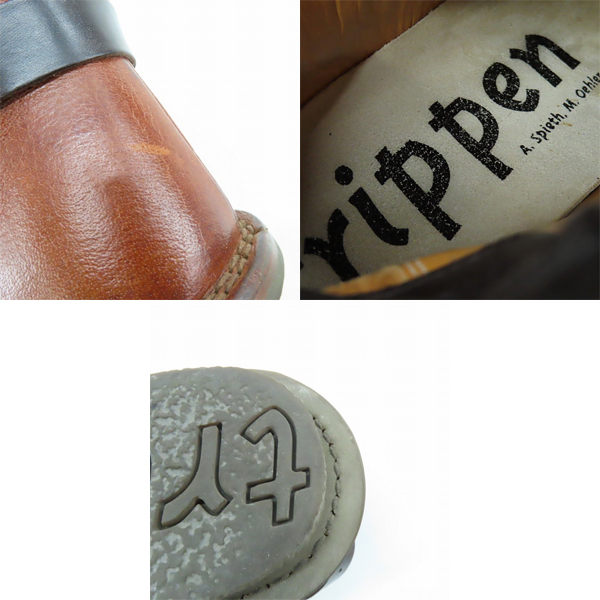 実際に弊社で買取させて頂いたtrippen/トリッペン BOMB/ボム ストラップ ブーツ BOMB-PUB-91/40の画像 6枚目