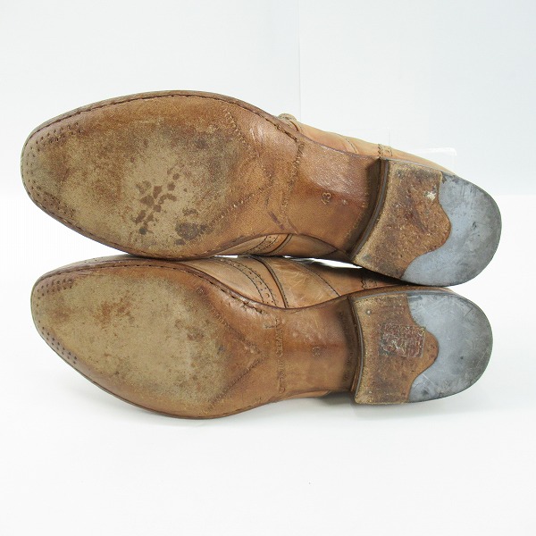実際に弊社で買取させて頂いたOFFICINE CREATIVE/オフィチーネクリエイティブ ストレートチップ レザーシューズ/43の画像 2枚目
