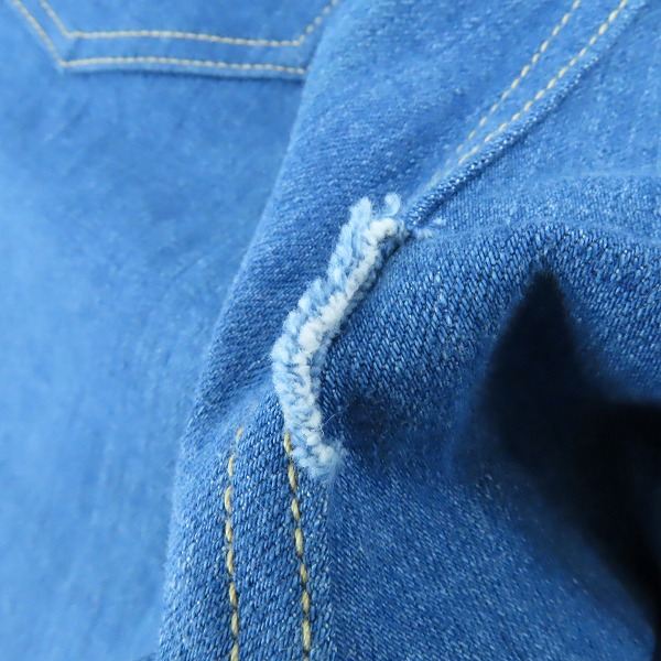 実際に弊社で買取させて頂いたglamb/グラム Poly Denim/ポリーデニム デニムパンツ GB0318/P13/1の画像 9枚目