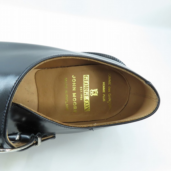 実際に弊社で買取させて頂いたCOMME des GARCONS HOMME PLUS×GEORGE COX/コムデギャルソンオムプリュス×ジョージコックス ドレスシューズ PK-K102-001/9の画像 4枚目