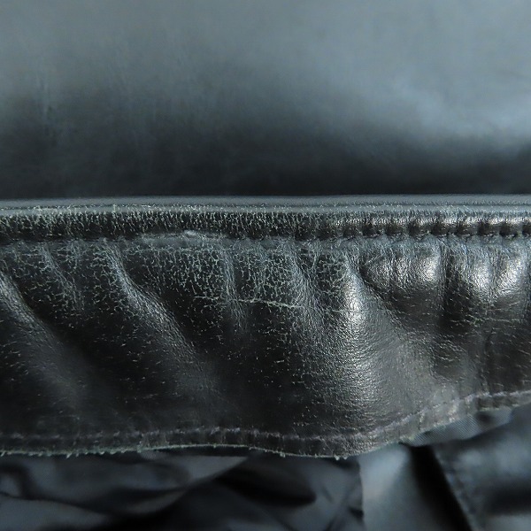 実際に弊社で買取させて頂いたSchott/ショット 牛革 ONESTAR/ワンスター ダブルライダース 7164 613UST/36の画像 8枚目