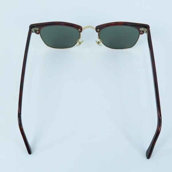 実際に弊社で買取させて頂いたRay-Ban/レイバン BAUSCH&LOMB クラブマスター サングラス/アイウェア W0366の画像 2枚目