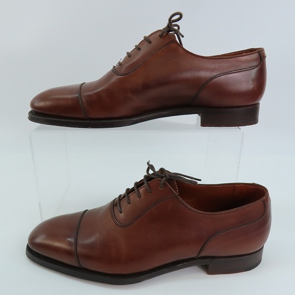 実際に弊社で買取させて頂いたCROCKETT&JONES/クロケットアンドジョーンズ STAMFORD/スタンフォード 9780-11B/6.5Dの画像 3枚目