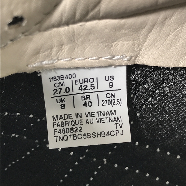 実際に弊社で買取させて頂いたOnitsuka Tiger/オニツカタイガー SERRANO/セラーノ 1183B400/27.0の画像 5枚目