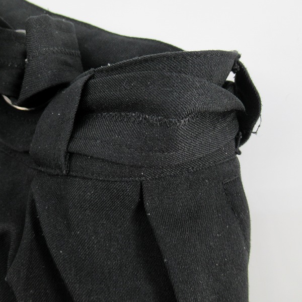 実際に弊社で買取させて頂いたTHE CRIMIE/クライミー DYLAN RELAX W SUIT ジャケット/パンツ セットアップ ブラック/Lの画像 8枚目