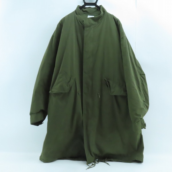 実際に弊社で買取させて頂いたBEAMS/ビームス オーバーサイズモッズコート 46-19-0010-147/L