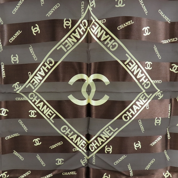 実際に弊社で買取させて頂いたCHANEL/シャネル ココマーク ロゴ ストール/スカーフの画像 3枚目