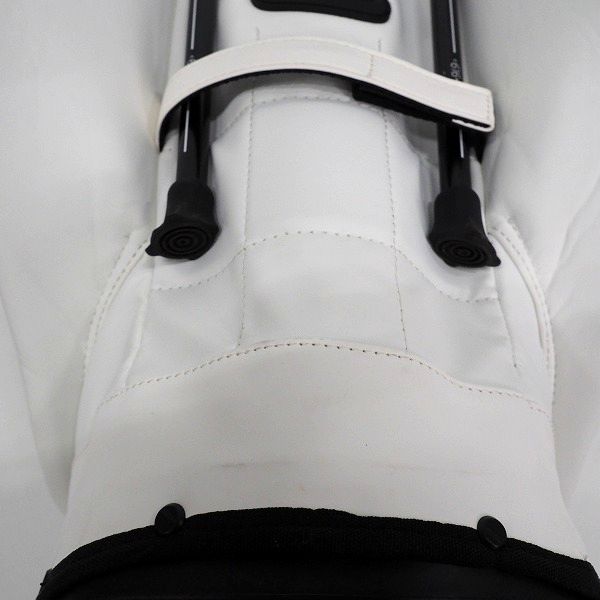 実際に弊社で買取させて頂いたTitleist/タイトリスト 5分割 スタンド式キャディバッグ ホワイトの画像 7枚目