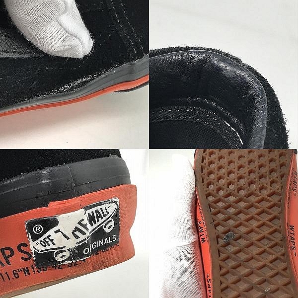 実際に弊社で買取させて頂いたVANS×WTAPS/バンズ×ダブルタップス  OG OLD SKOOL LX ローカット スニーカー/シューズ VN0A4P3X20E/27.5の画像 6枚目