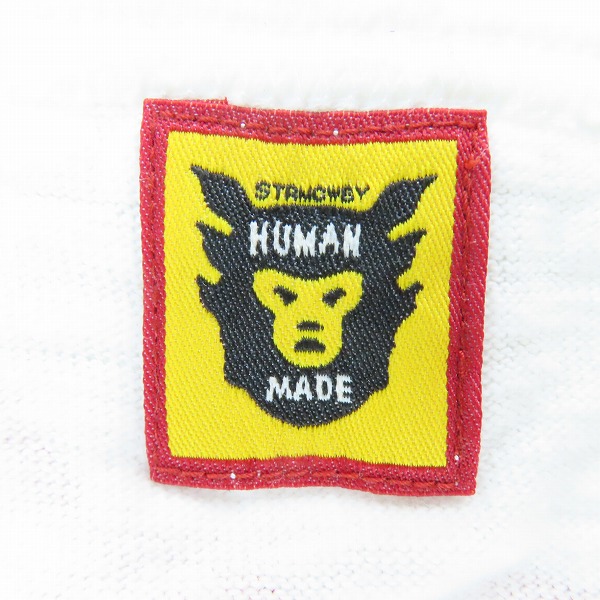 実際に弊社で買取させて頂いたHUMAN MADE×KAWS/ヒューマンメイド×カウズ T-shirt #3 半袖Tシャツ/XLの画像 2枚目