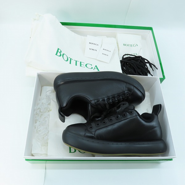 実際に弊社で買取させて頂いたBOTTEGA VENETA/ボッテガヴェネタ PILLOW SNEAKER /ピロー  スニーカー ブラック 40の画像 8枚目