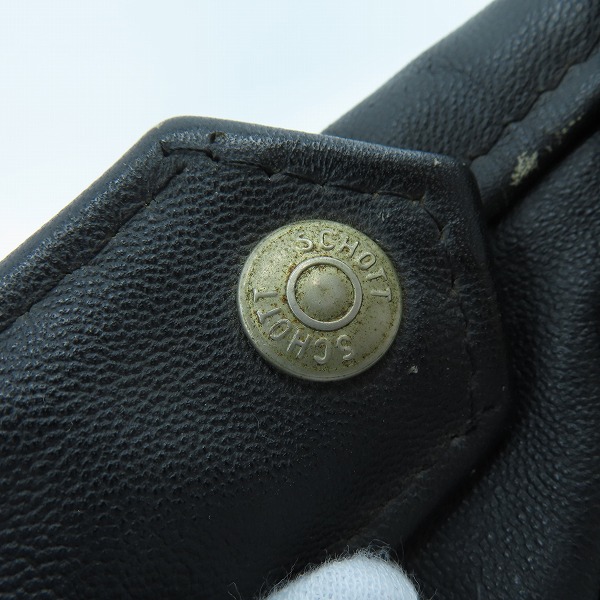 実際に弊社で買取させて頂いたDURO JAC by Schott/ショット レザーダブルライダース/40の画像 5枚目