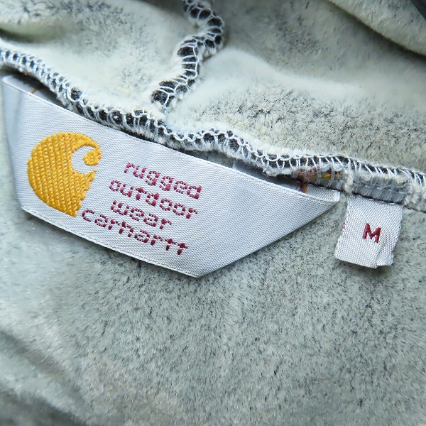 実際に弊社で買取させて頂いたCarhartt/カーハート CAR-LUX HOODED THERMO SWEAT/ジップパーカー Mの画像 2枚目