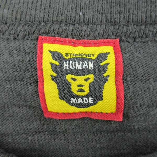 実際に弊社で買取させて頂いたHUMAN MADE × KAWS/ ヒューマンメイド×カウズ GRAPHIC Tシャツ ブラック/Mの画像 2枚目