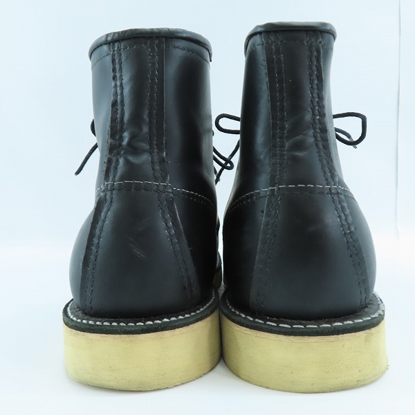 実際に弊社で買取させて頂いたREDWING/レッドウィング モックブーツ/アイリッシュセッター ブラック 8130/8.5Dの画像 1枚目