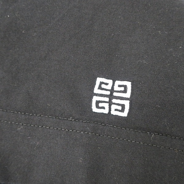 実際に弊社で買取させて頂いた【JPタグ】GIVENCHY/ジバンシィ 23SS COLLEGE EMBROIDERED LOGO TEE カレッジ ロゴ Tシャツ BM71CW3Y6B Lの画像 6枚目