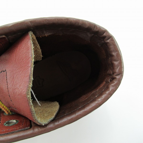 実際に弊社で買取させて頂いたRED WING/レッドウィング アイリッシュセッターモックトゥブーツ 9106/8.5D　の画像 4枚目
