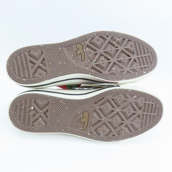 実際に弊社で買取させて頂いた【未使用】CONVERSE/コンバース ALLSTAR BURKINAFASO-TEXTILE OX 1SC810/23の画像 2枚目