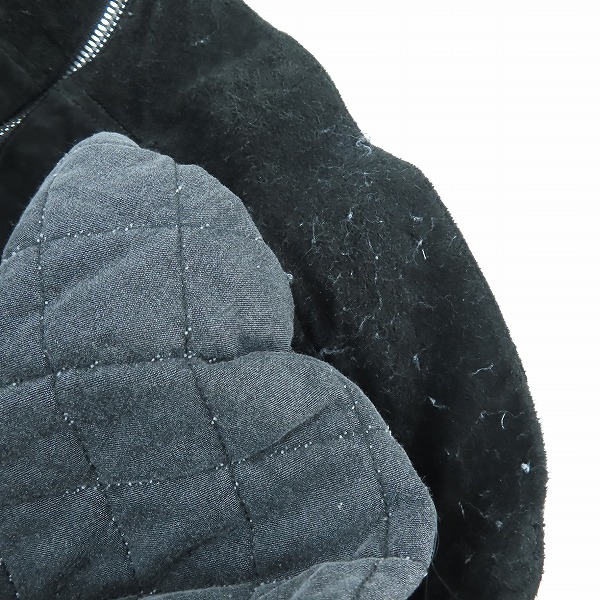 実際に弊社で買取させて頂いたISAMUKATAYAMA BACKLASH/バックラッシュ トラックジャケット 切替 レザー スエード 2016-01/3（L）の画像 4枚目