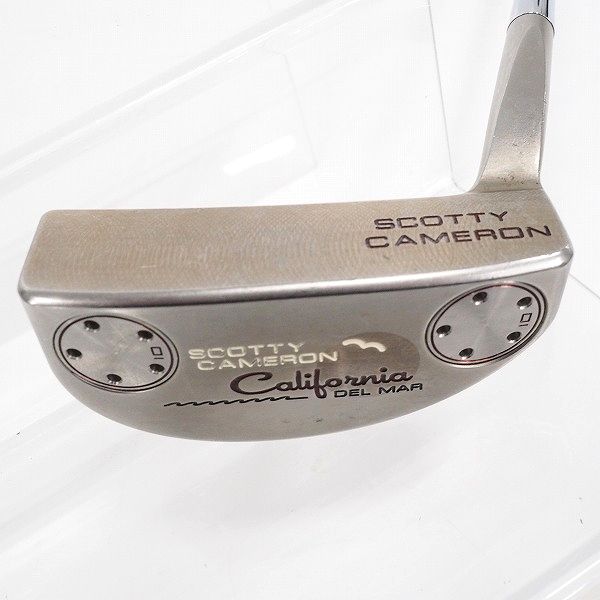 実際に弊社で買取させて頂いたScotty Cameron/スコッティキャメロン California DEL MAR/カリフォルニア デルマー パター34.25インチの画像 5枚目