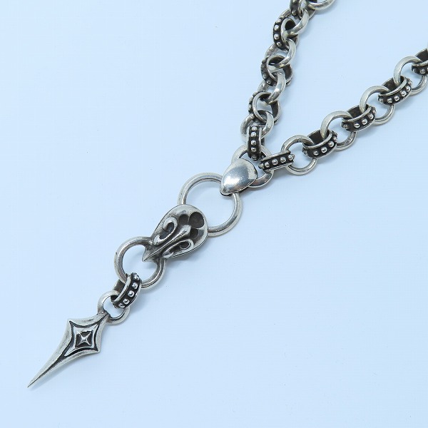 実際に弊社で買取させて頂いたLSD/Loud Style Design/ラウドスタイルデザイン 着脱ペンダントトップ付き ロールチェーンネックレス