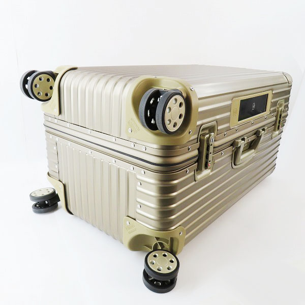 実際に弊社で買取させて頂いたRIMOWA/リモワ TOPAS SPORTS e-tag 電子タグ トパーズ 4輪 89L スーツケース 923.75の画像 3枚目