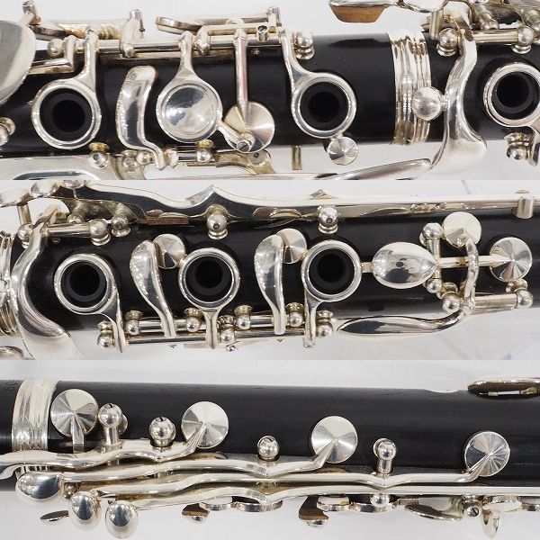 実際に弊社で買取させて頂いたYAMAHA/ヤマハ YCL-657/YCL657 German Clarinets/ドイツ クラリネットB♭管 エーラー式 ハードケース付の画像 5枚目