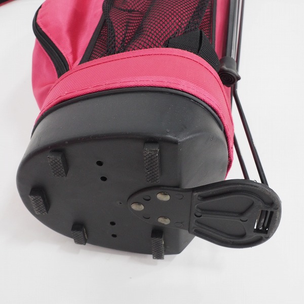 実際に弊社で買取させて頂いたHONMA/ホンマ CB-3316 7インチ 4分割 スタンド式キャディバッグ ピンクの画像 6枚目