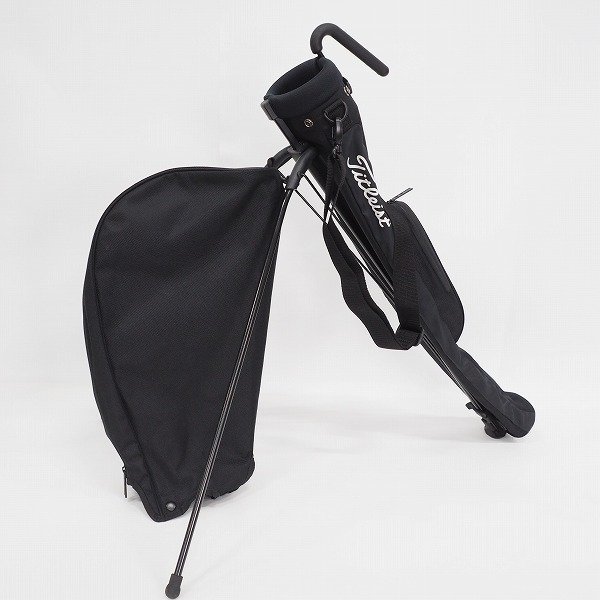 実際に弊社で買取させて頂いたTitleist/タイトリスト ゴルフ セルフスタンドキャリー クラブケース ブラックの画像 1枚目