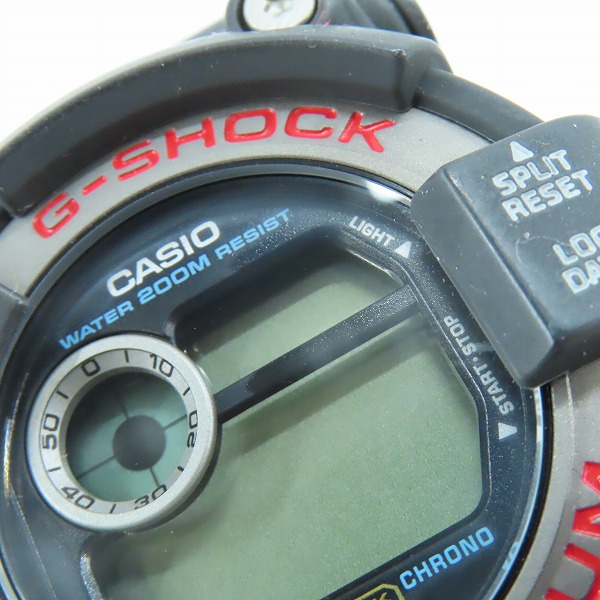 実際に弊社で買取させて頂いたG-SHOCK/Gショック 2代目 FROGMAN/フロッグマン DW-8200-1A【動作未確認】の画像 4枚目
