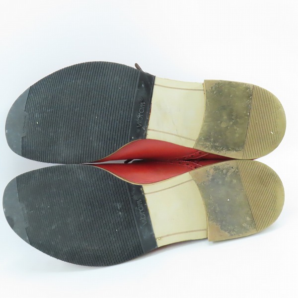 実際に弊社で買取させて頂いたglamb/グラム パンチドキャップトゥ/メダリオン レザーシューズ/1の画像 2枚目