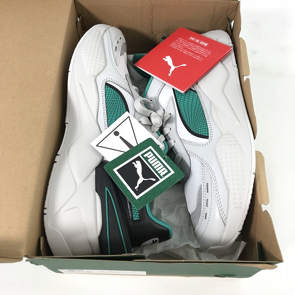 実際に弊社で買取させて頂いた【未使用】puma/プーマ RSX 40th anniversary Puma white feather gray 395339-02 28の画像 7枚目